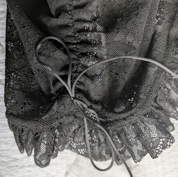 EUC....For Love and Lemons Gracie Lace Bodysuit Dress Size XS (0-2) - Picture 12 of 12